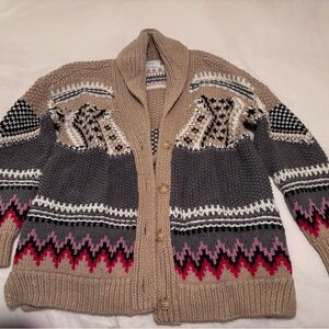Lucky brand cardigan - heavy weight